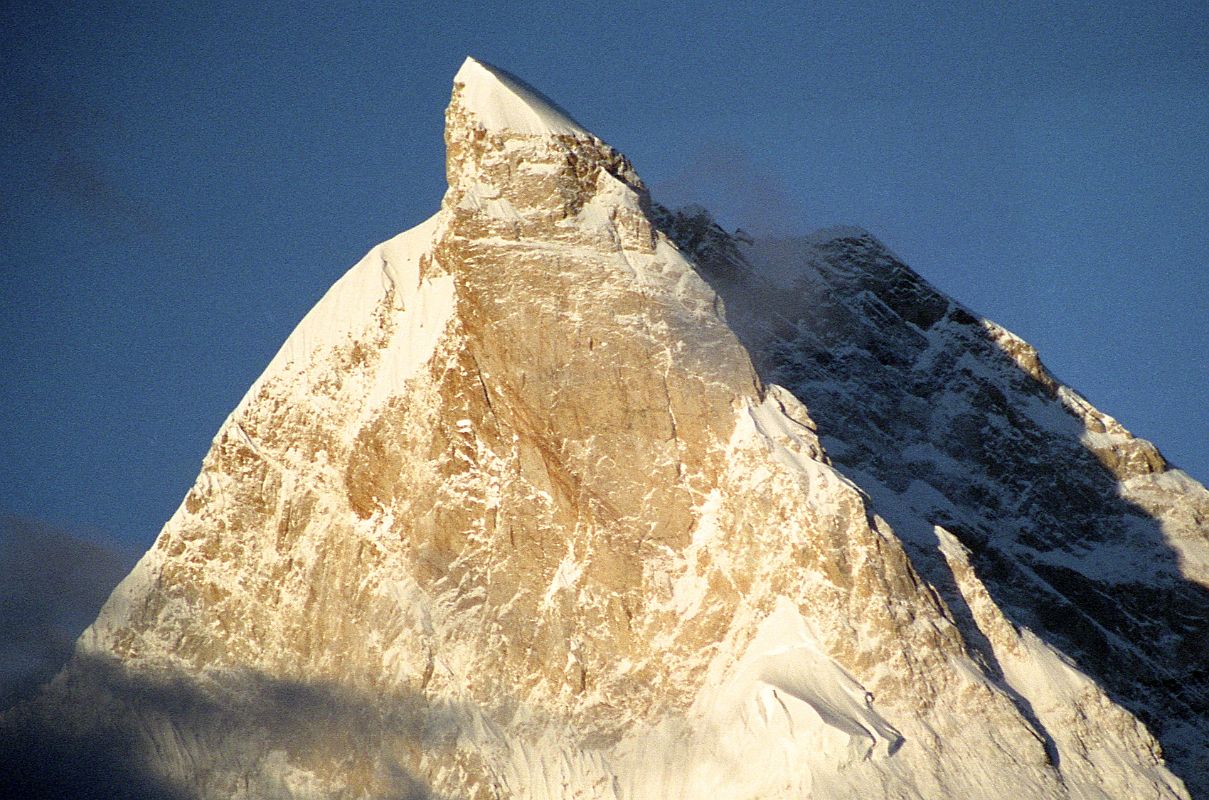 15 Masherbrum Close Up At Sunrise From Goro II